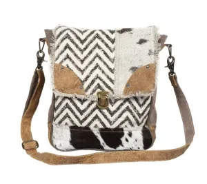 Myra Bag Rug & Patches Messenger Bag