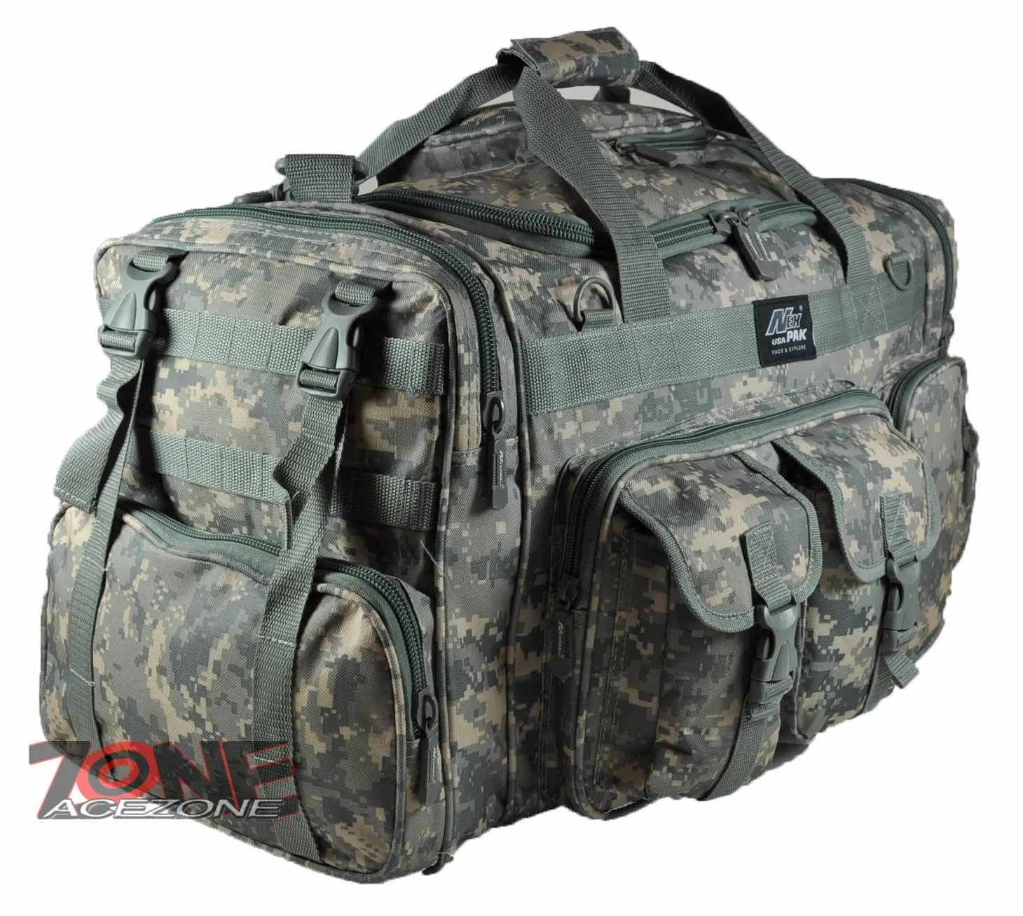 Nexpak USA 26" Duffel Bag Camping Hunting Outdoor Travel TF126 ACU CAMO