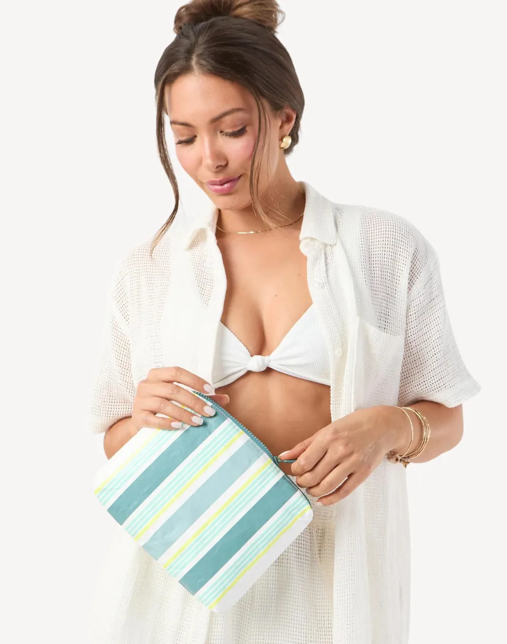Nice Stripes Small Size Pouch