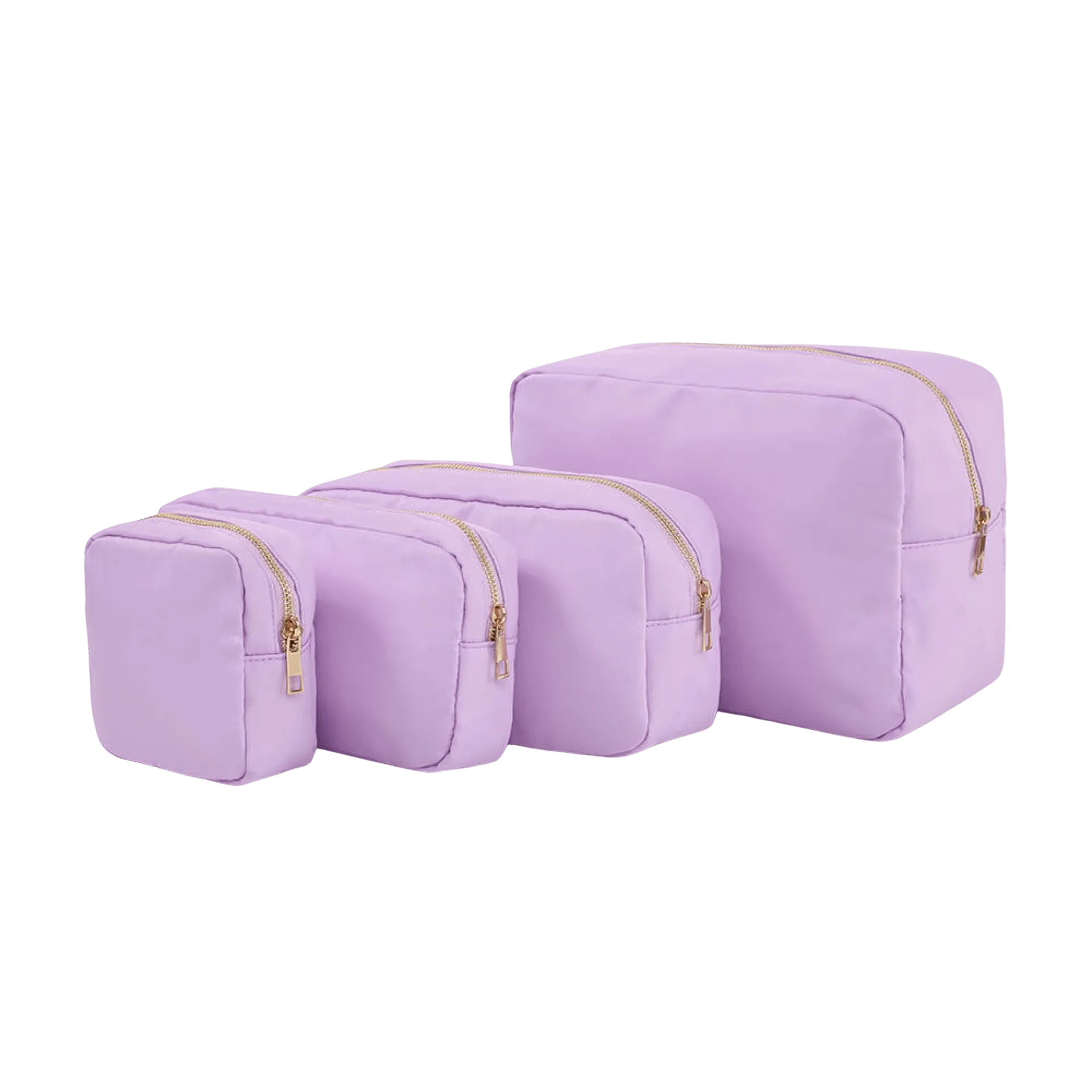Nylon Cosmetic Bags in Purple