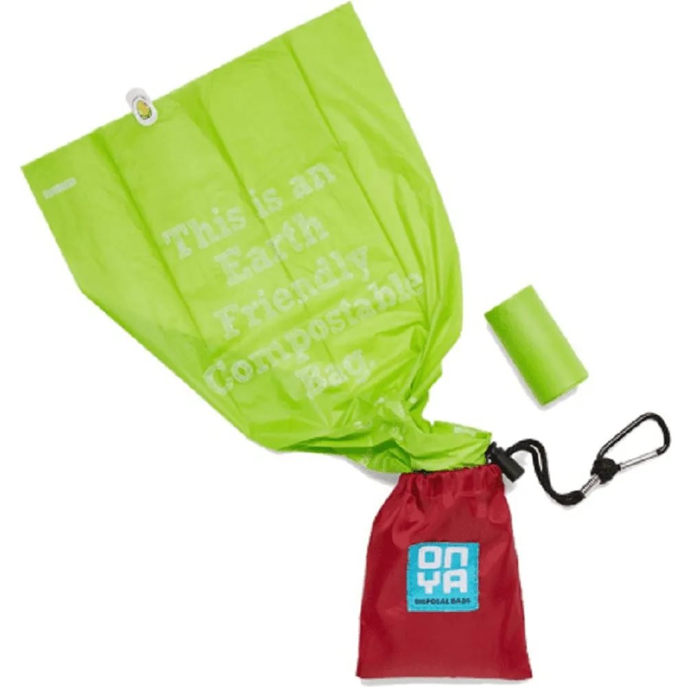 Onya Dog Waste Disposal Bags and Carry Pouch - Disposal Bag