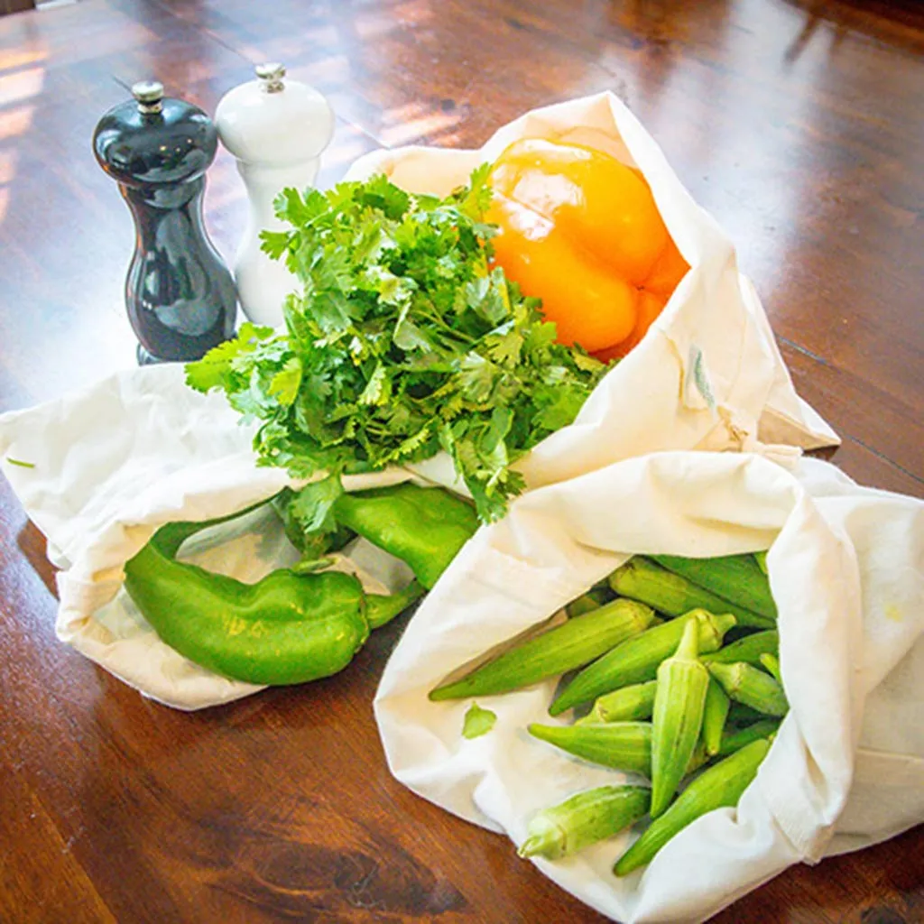 Organic Cotton Produce Bags - Variety Pack