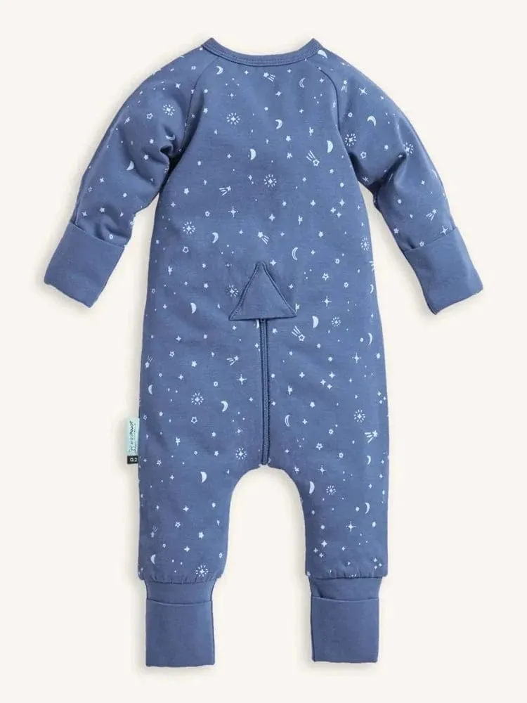 Organic Layers Long Sleeve Sleepsuit - Night Sky