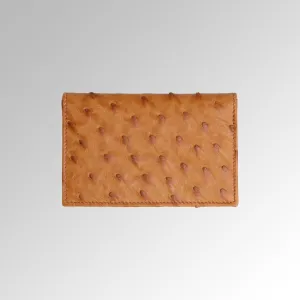 OSTRICH SLIM CREDIT CARD CASE
