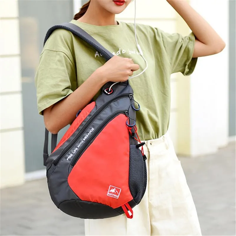 Outdoor Waterproof Large Capacity Travel Water Chest Bag Crossbody Bags