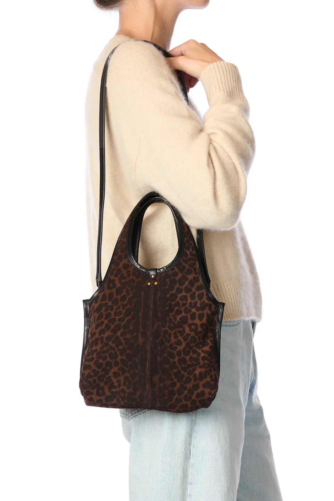 Paco S Bag | Imprimé Léopard Naturel