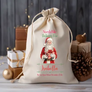 Personalised Christmas Santa Gift Sack