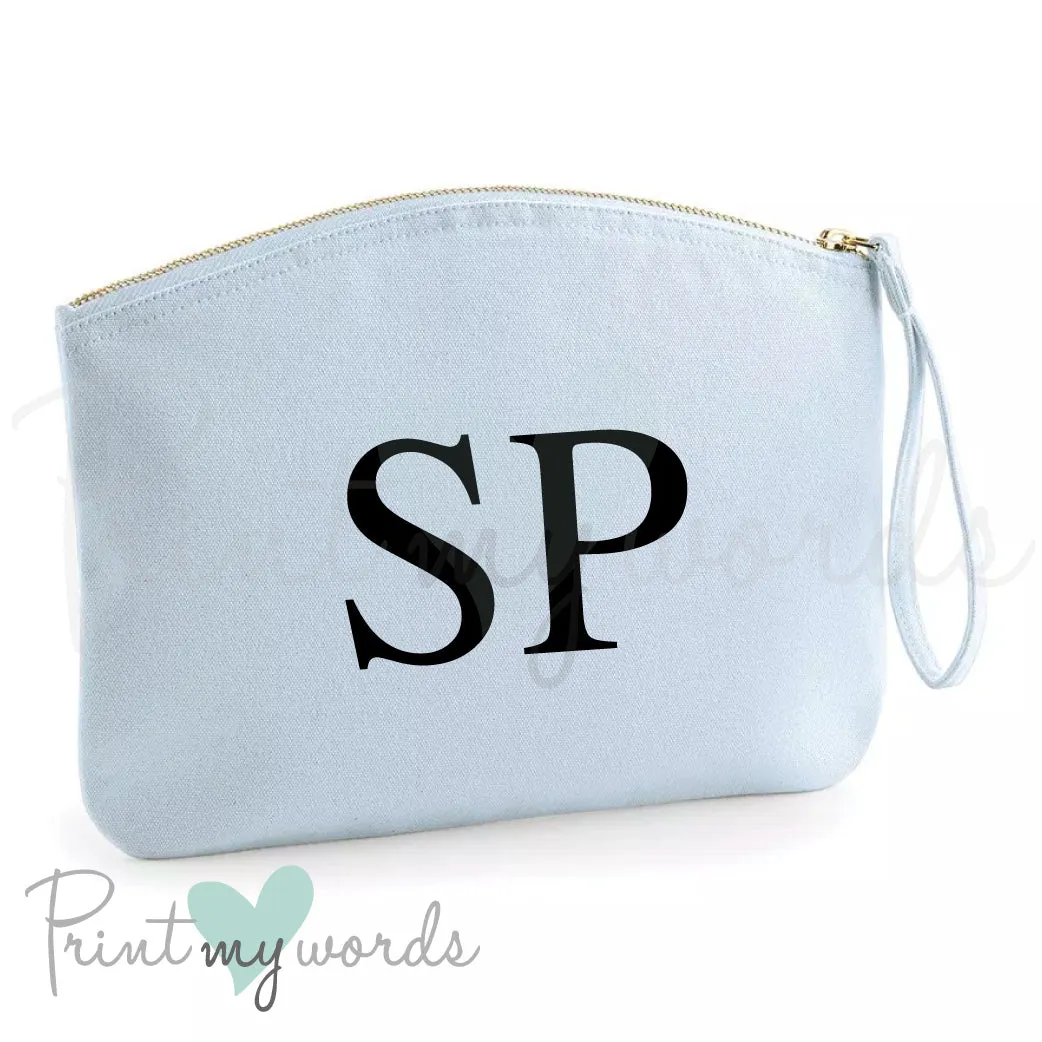 Personalised Initials Make Up Bag