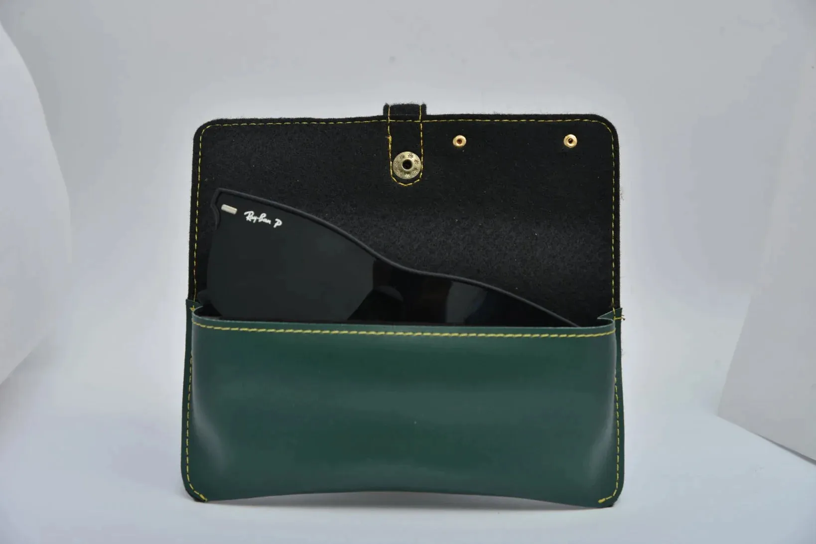 Personalized Perfect Water Bottle and Eyewear Case - Green