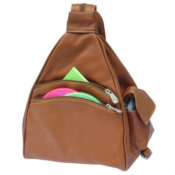 Piel Leather Two-Pocket Sling