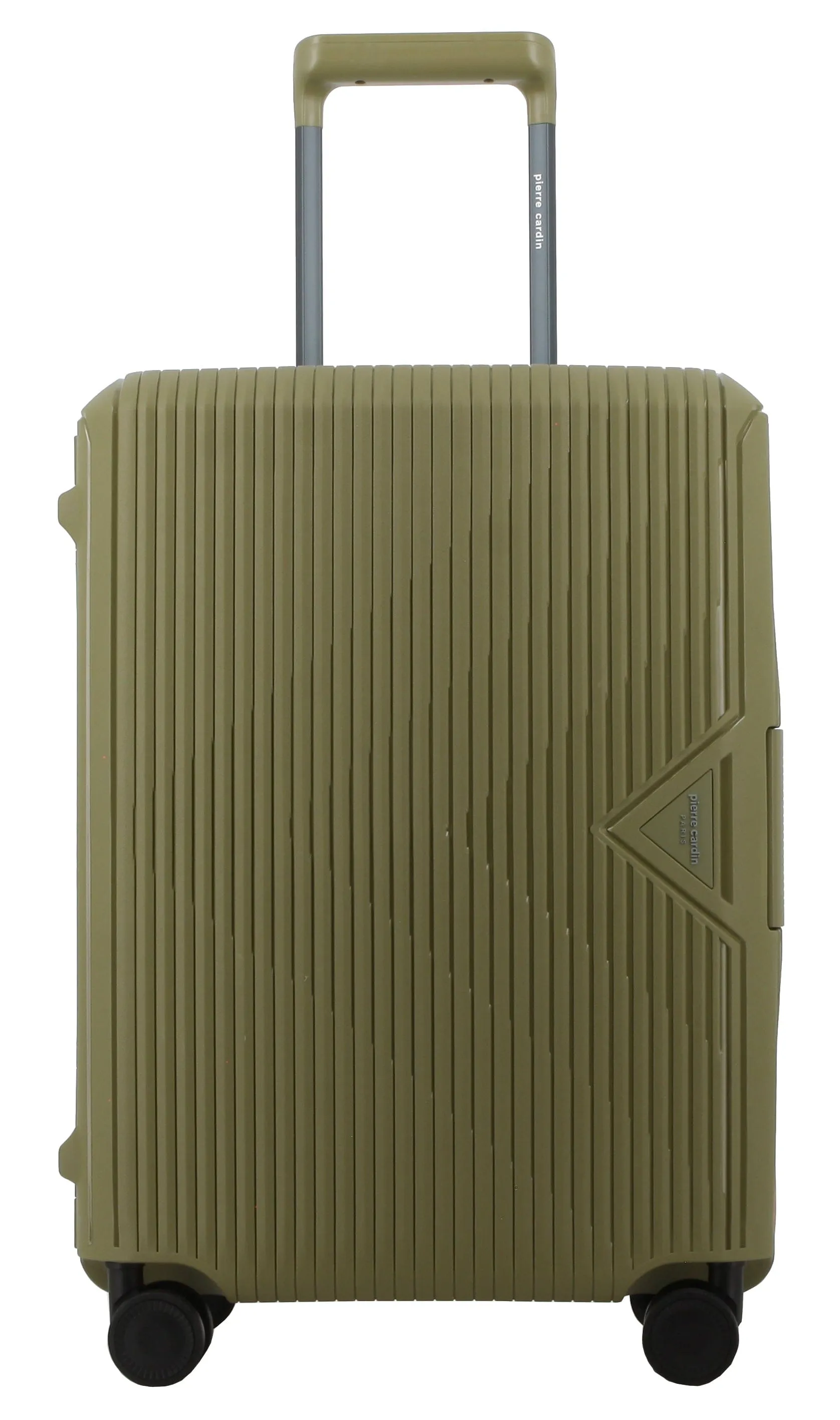 Pierre Cardin Cannes Clip Case Luggage 28 Inch Large Green/Orange