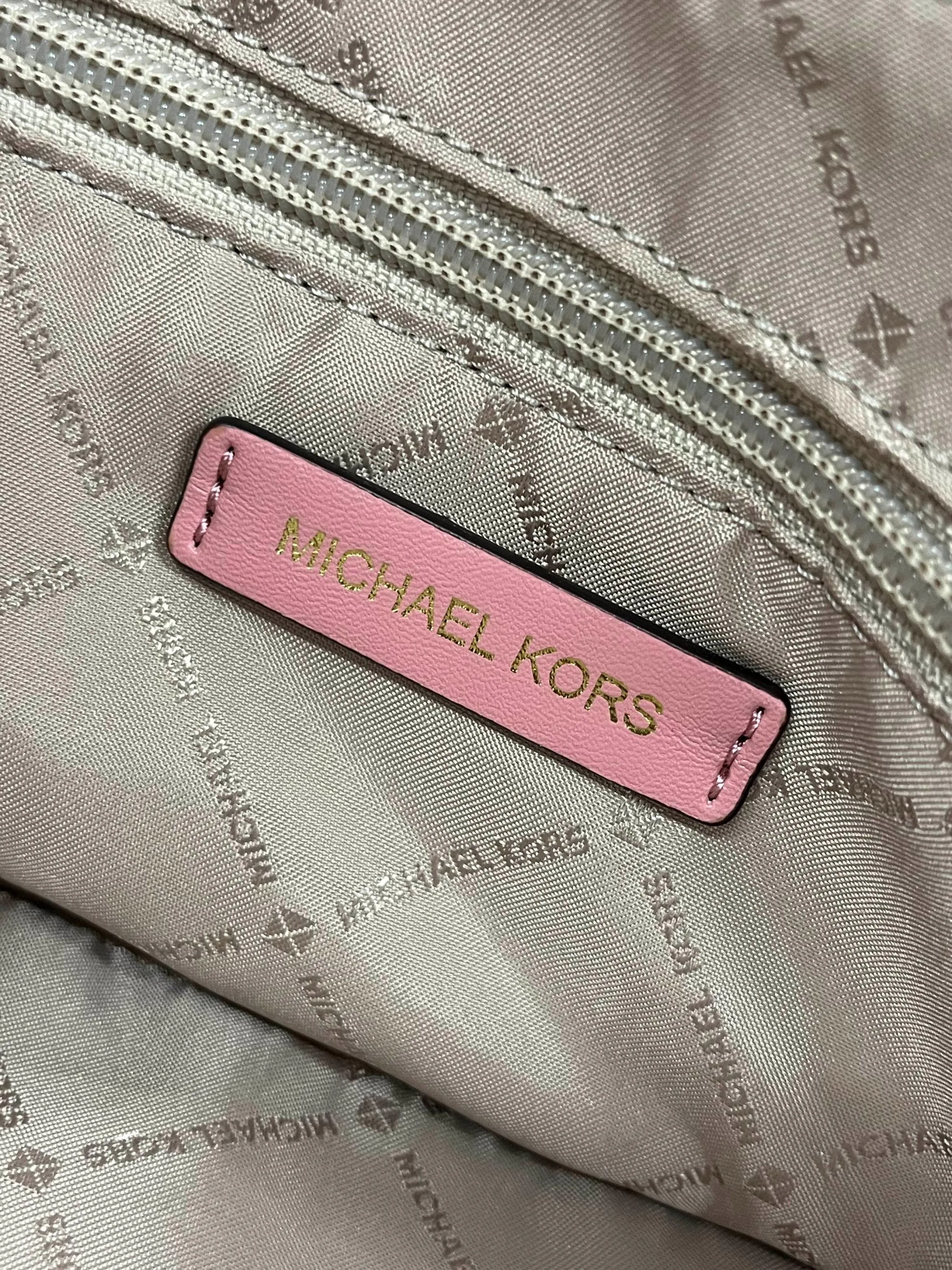 Pink Avril Large Top Zip Satchel