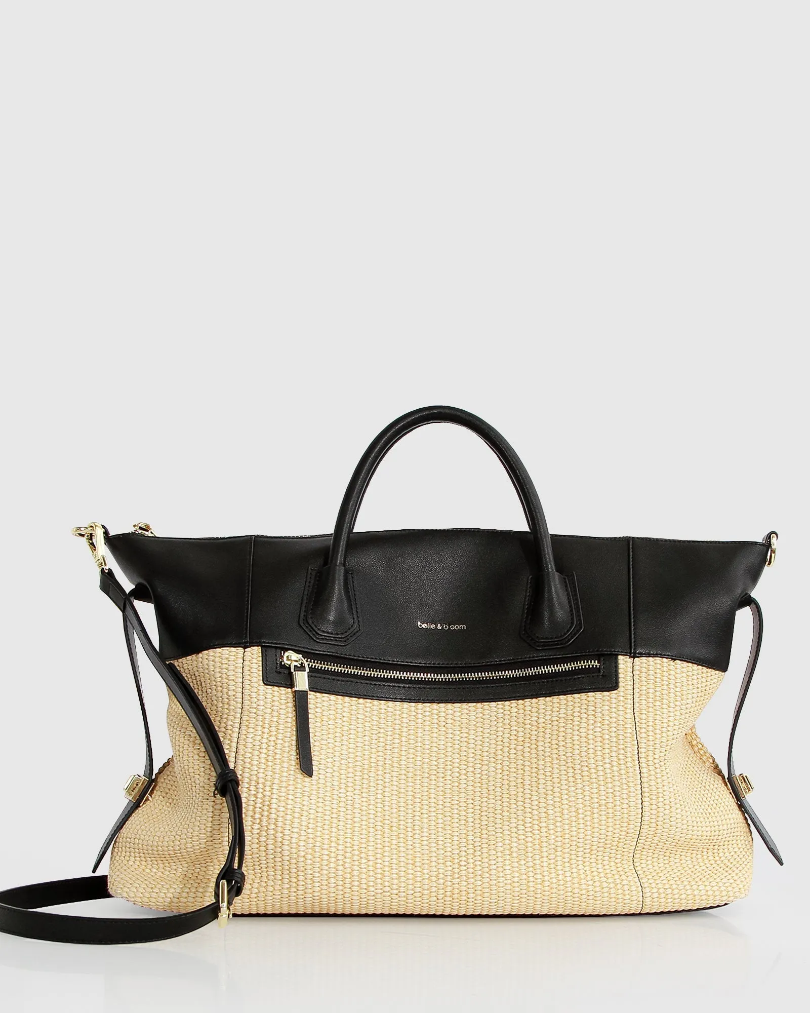 Poem To Nowhere Weekender Bag - Black/Oat