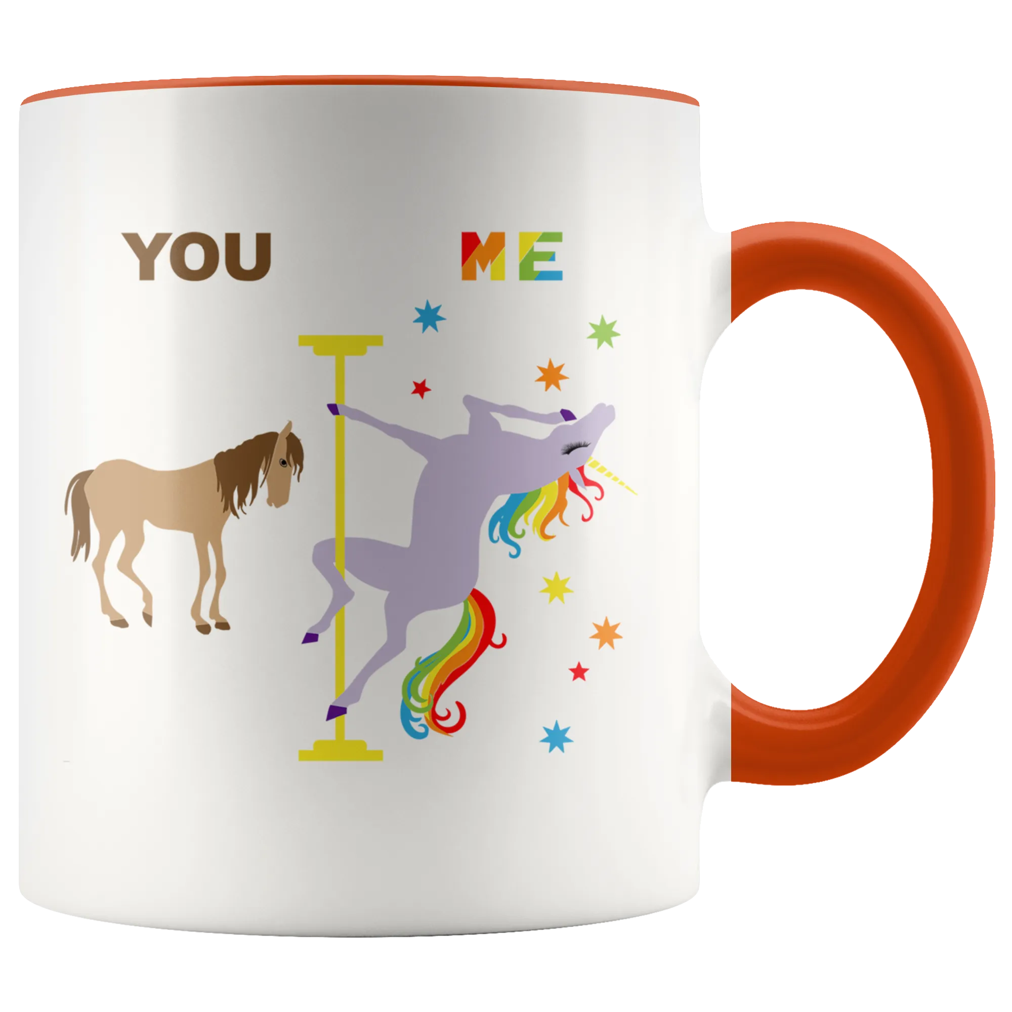 Pole Dancing Unicorn Mug I'm Fabulous Rainbow Coffee Cup Funny Gay Pride Gifts for Men & Women