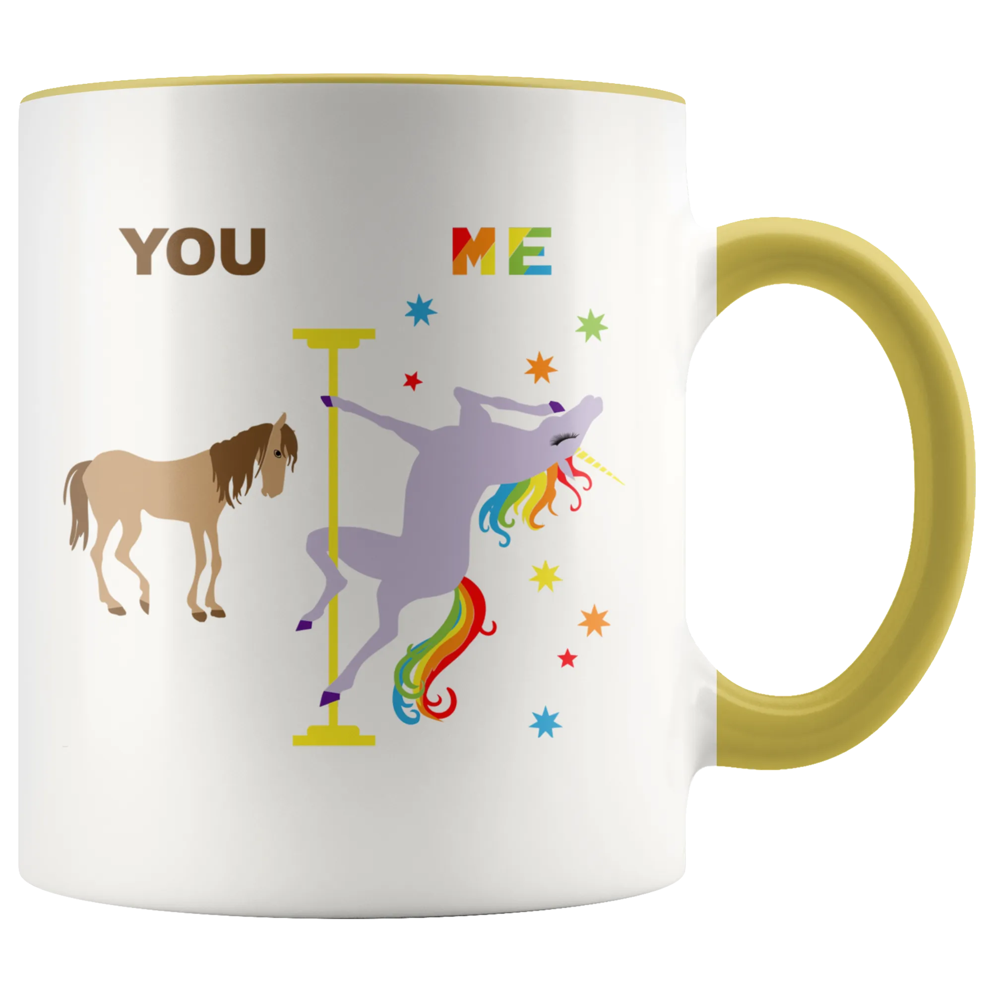 Pole Dancing Unicorn Mug I'm Fabulous Rainbow Coffee Cup Funny LGBTQ Gay Pride Gifts for Men & Women