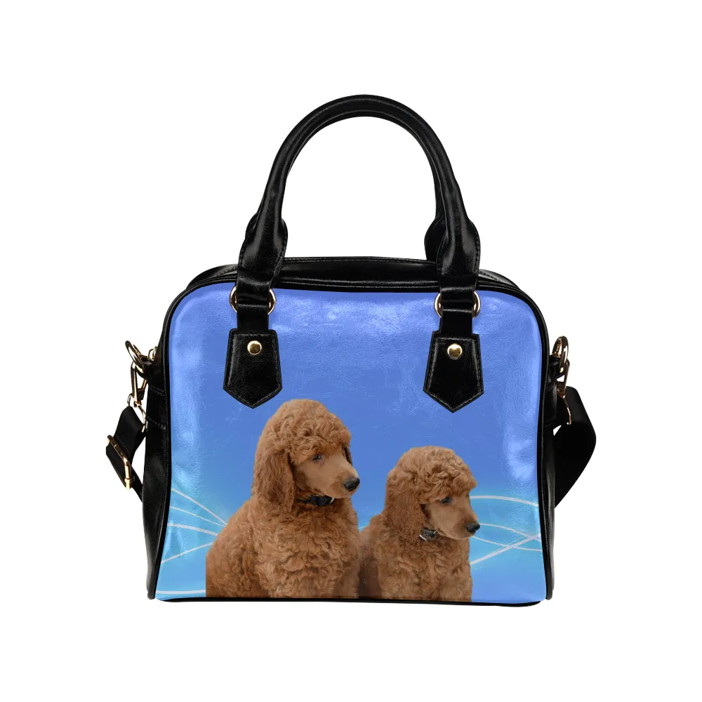 Poodle Shoulder Bag - Brown Standard
