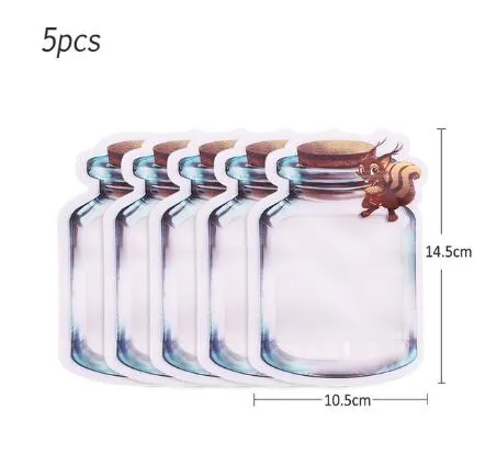 Portable Reusable Mason Jar Bags