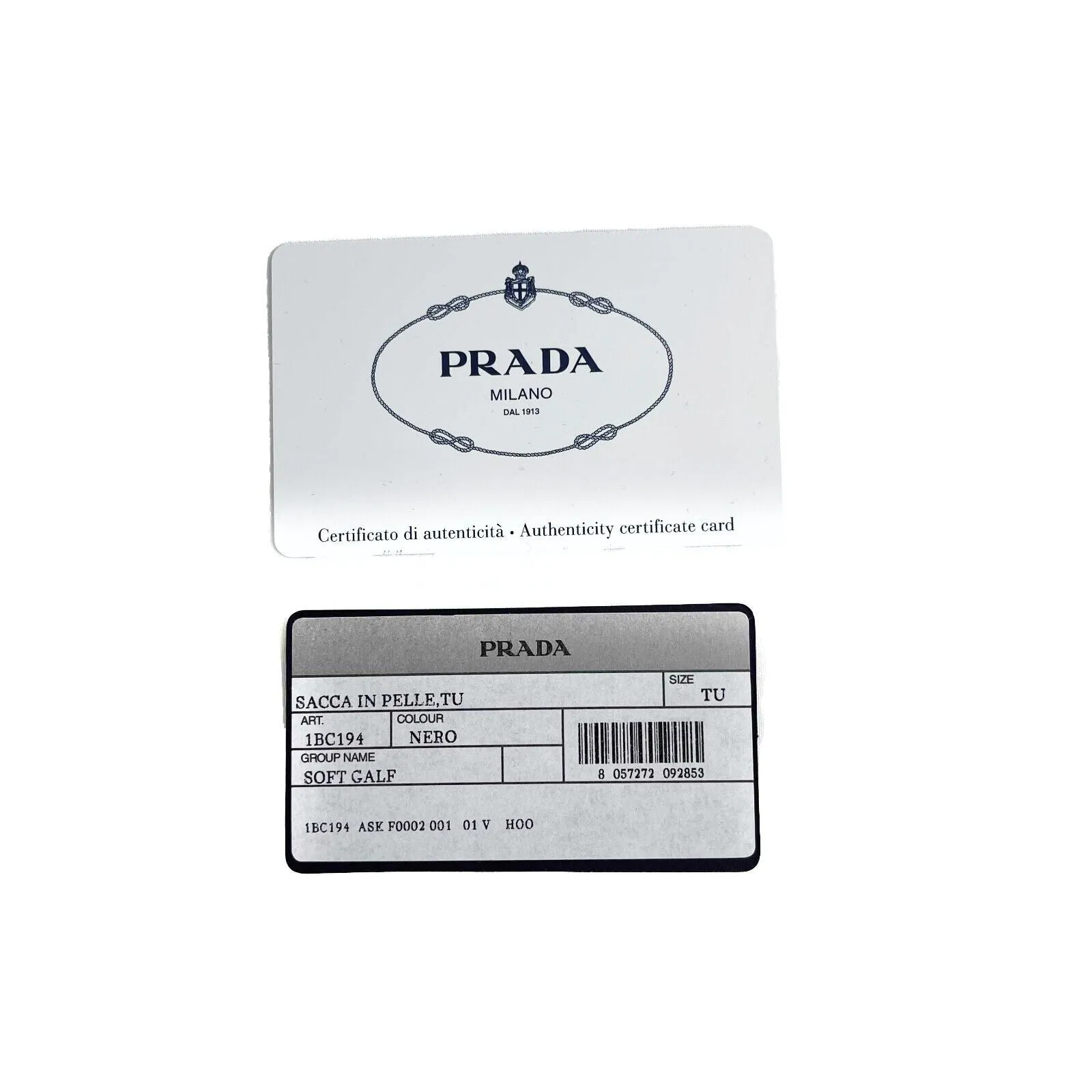Prada Black Arqué leather shoulder bag Excellent Handbag w/box