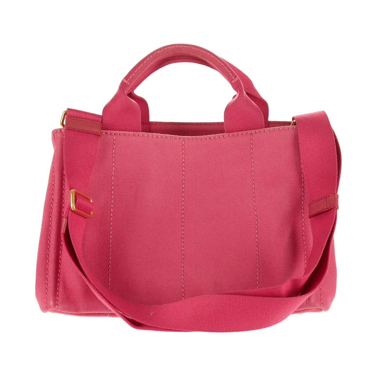 Prada Pink Canapa Tote