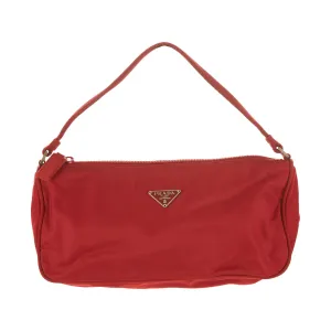 Prada Red Nylon Mini Shoulder Bag