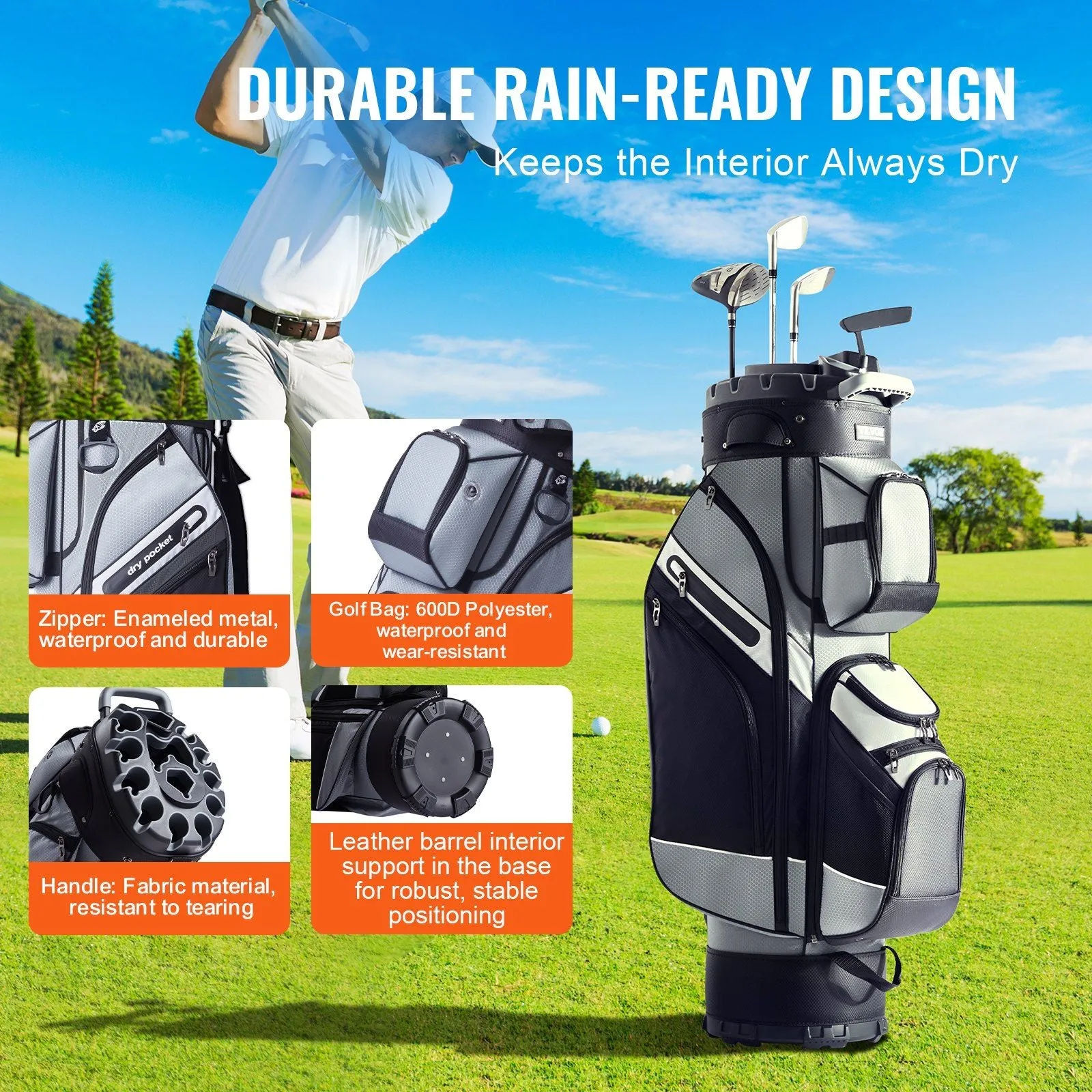 Premium Golf Cart Bag