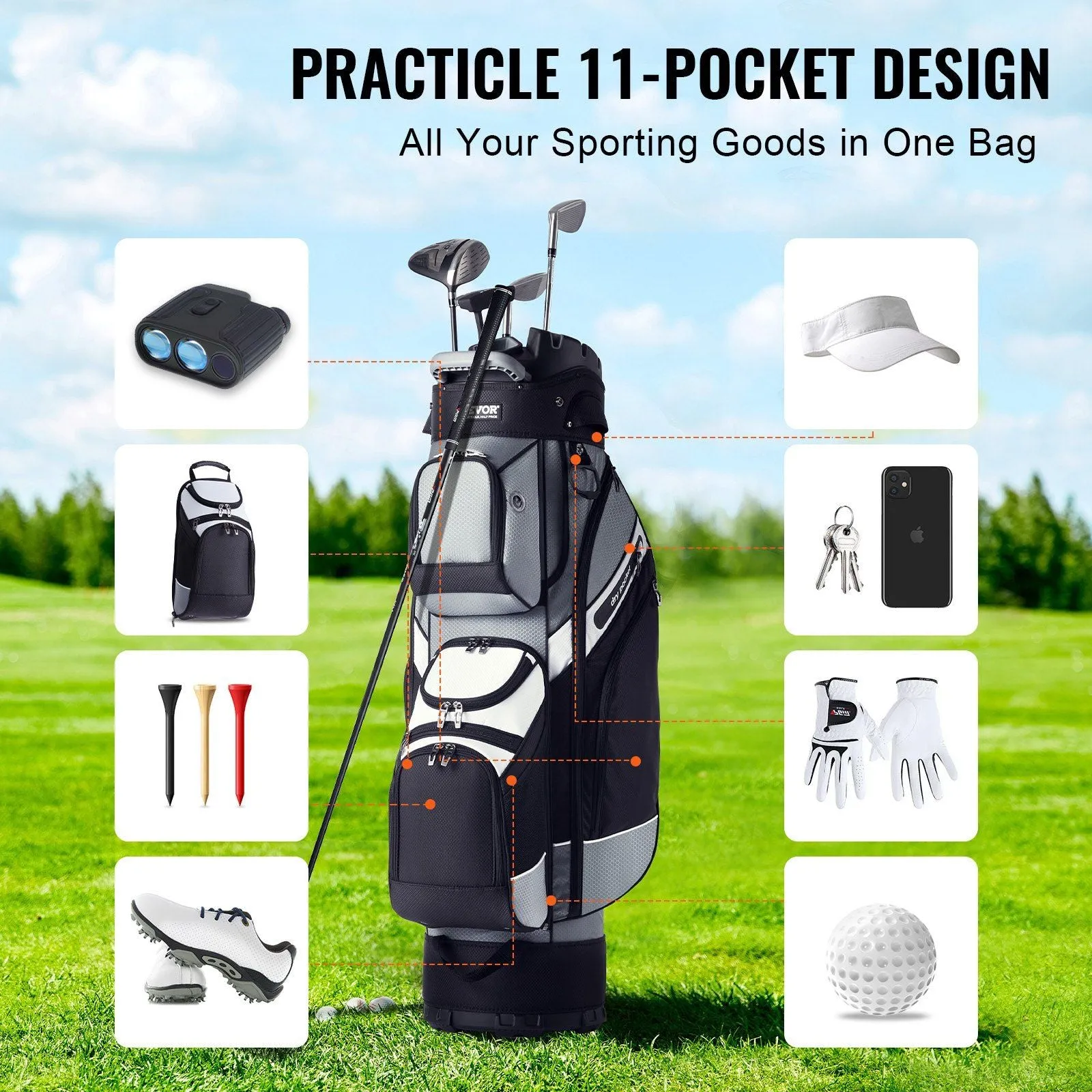 Premium Golf Cart Bag