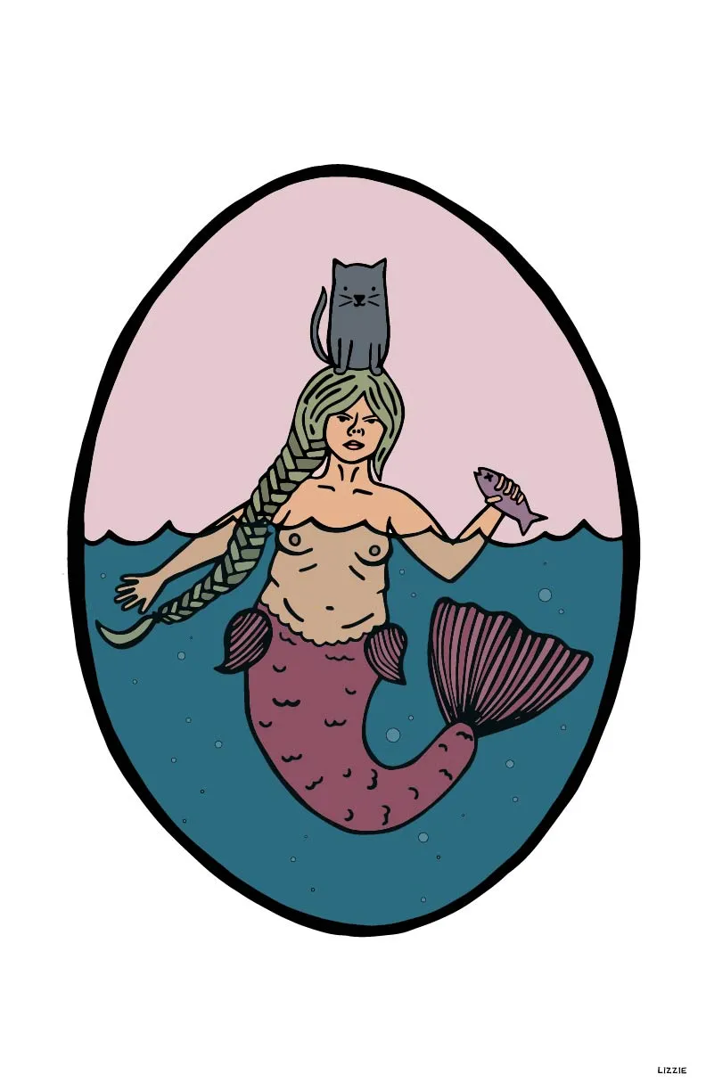 Purrmaid Eco Tote Bag