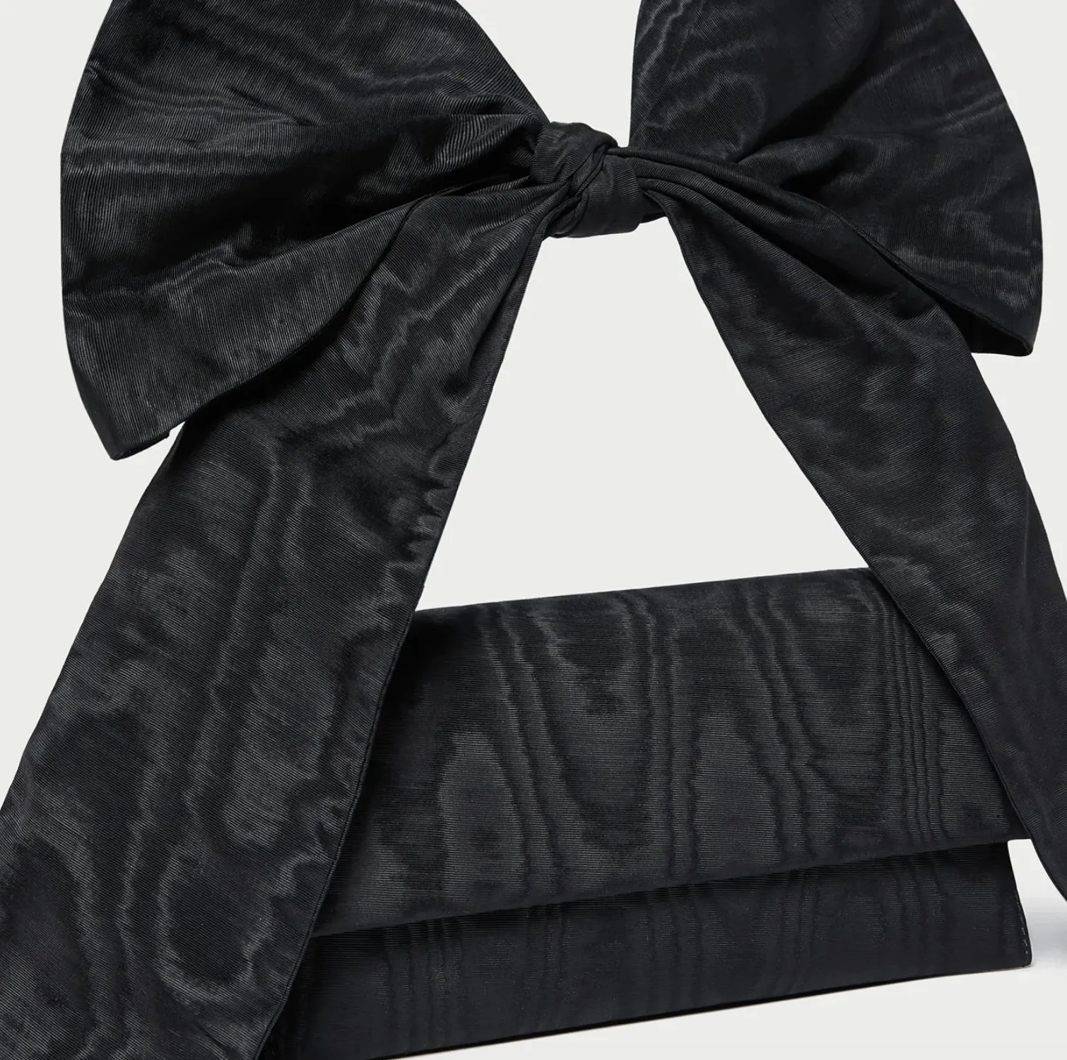 RAMONA BLACK BOW SHOULDER BAG