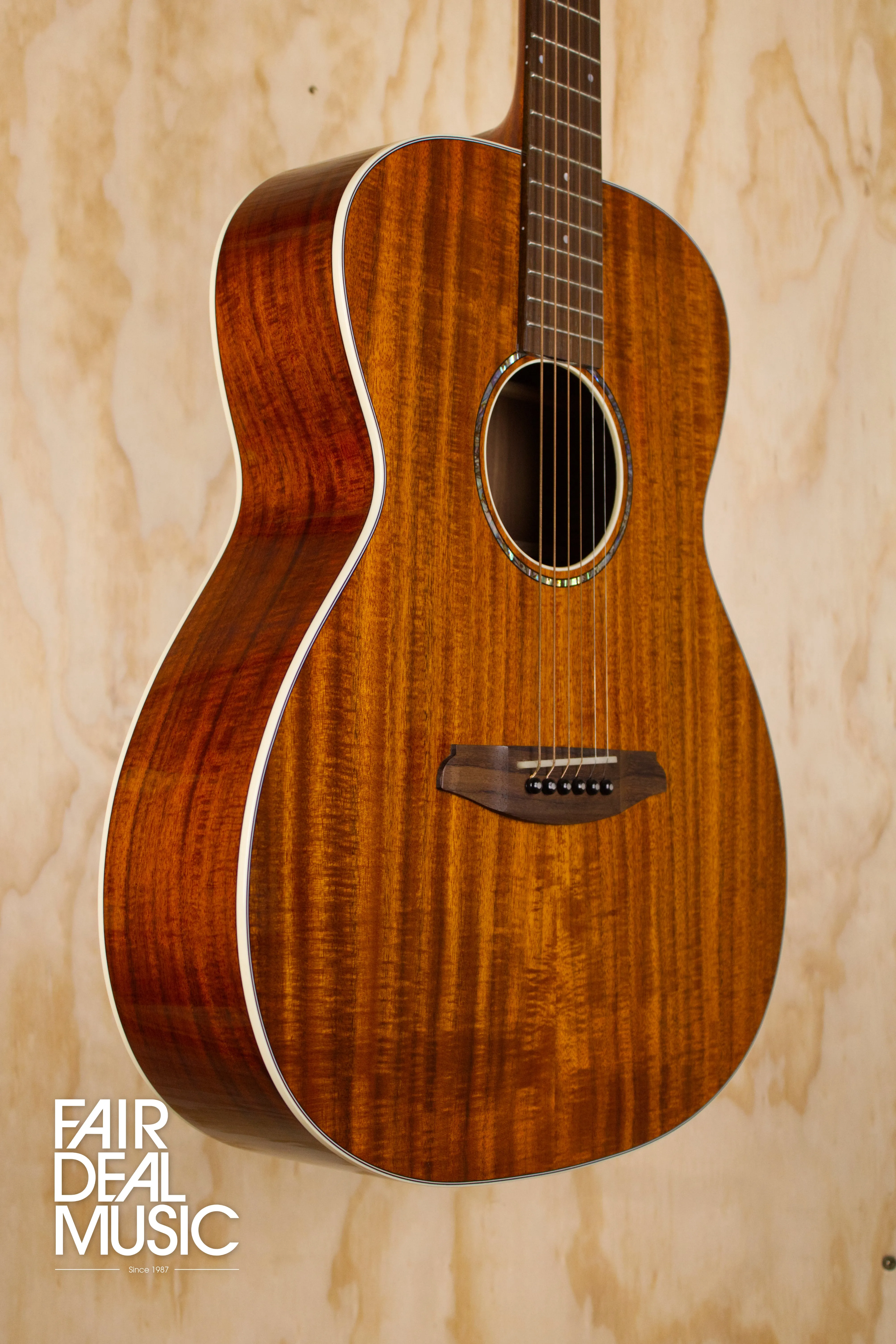 Rathbone R2K Double-Top Orchestra Acoustic Guitar, Koa, Ex Display