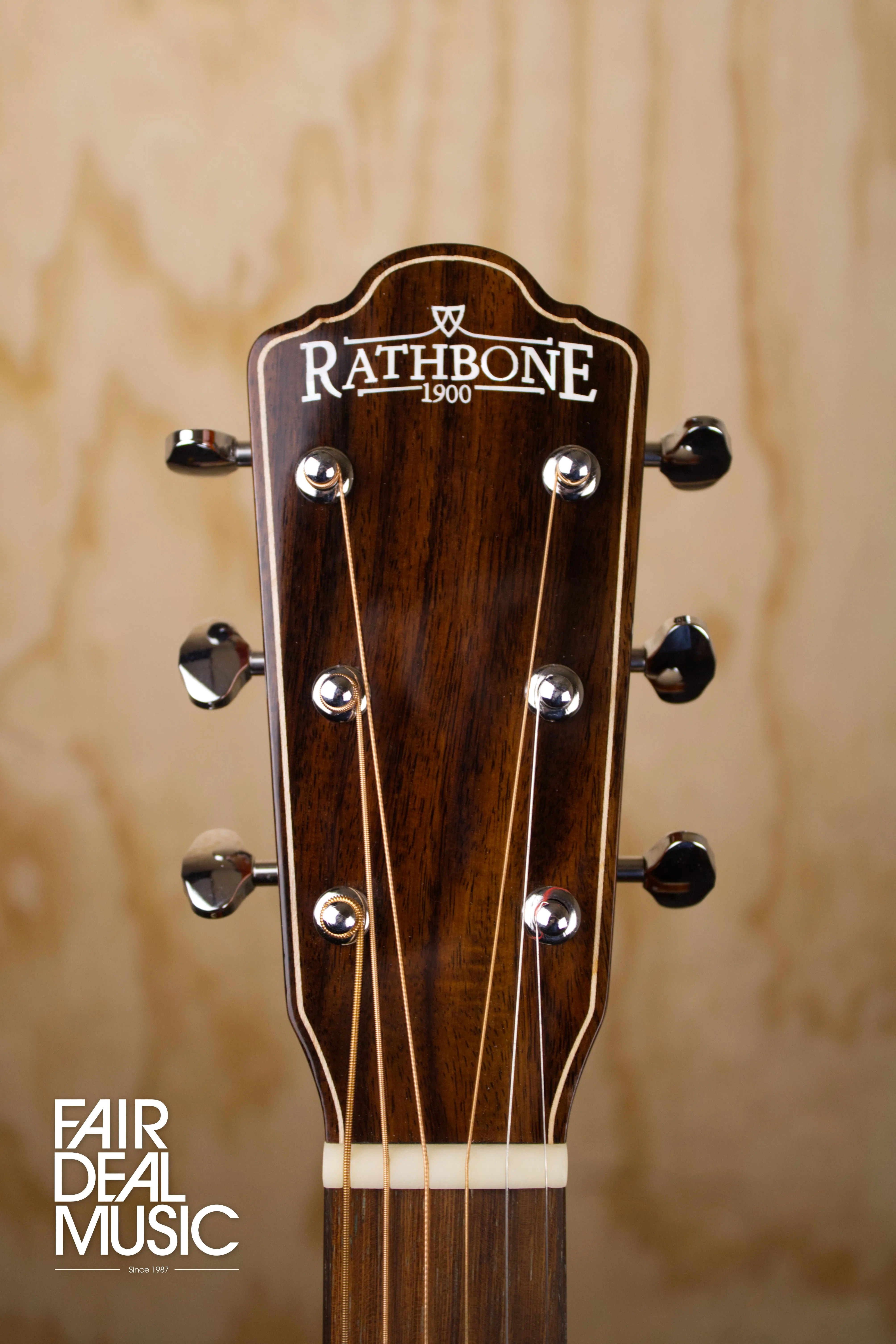 Rathbone R2K Double-Top Orchestra Acoustic Guitar, Koa, Ex Display