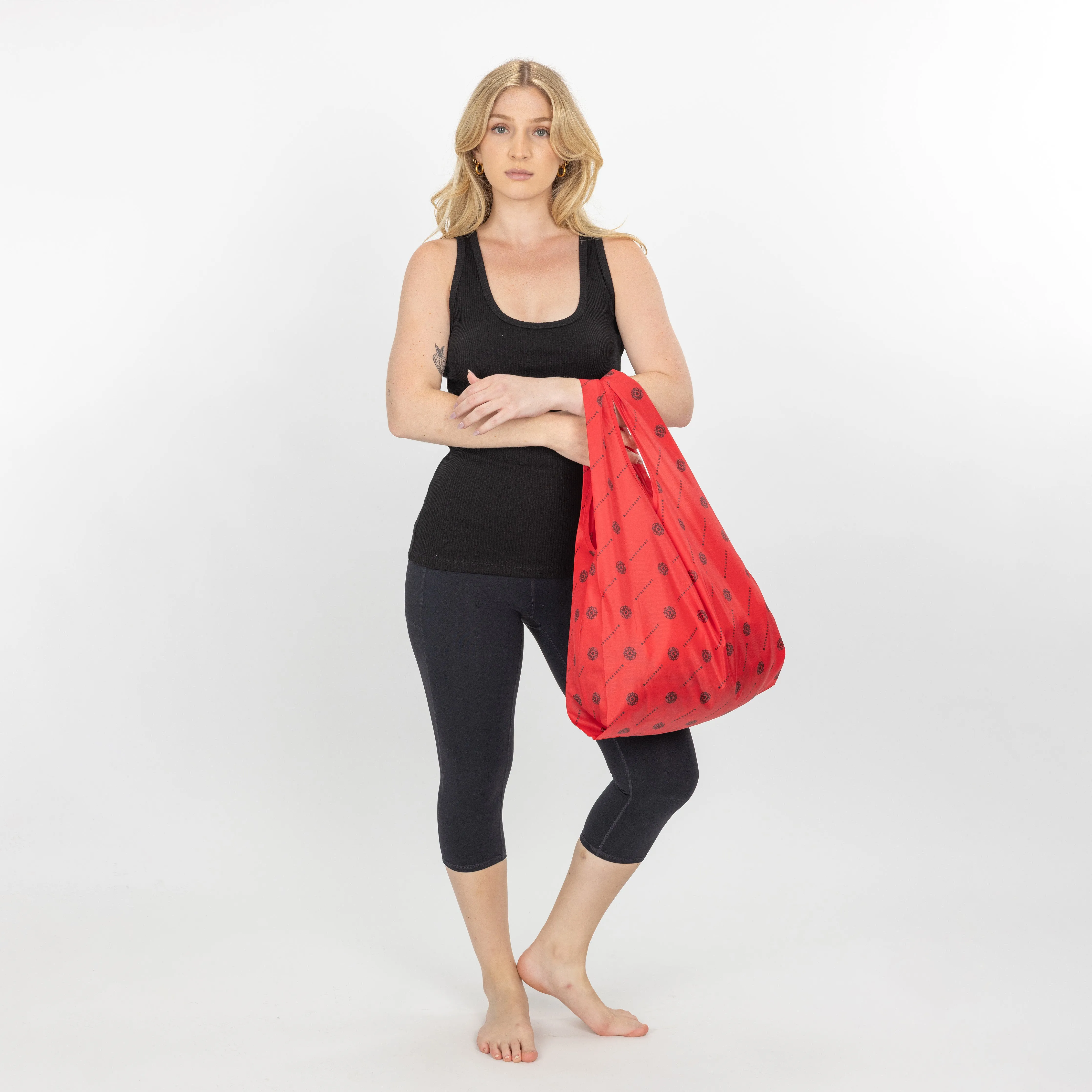 Ravelheart Logo Reusable Shopping Bag - Red