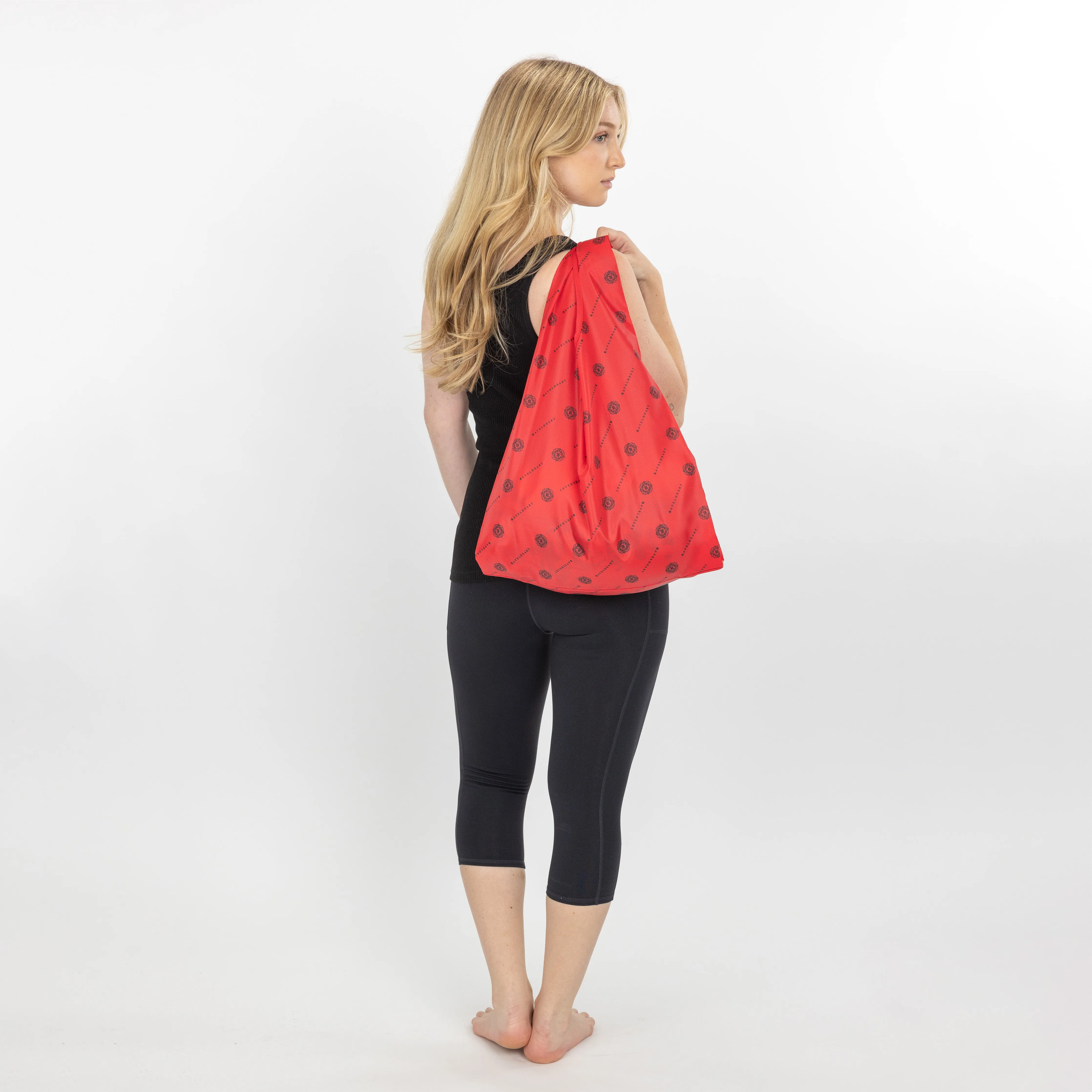 Ravelheart Logo Reusable Shopping Bag - Red
