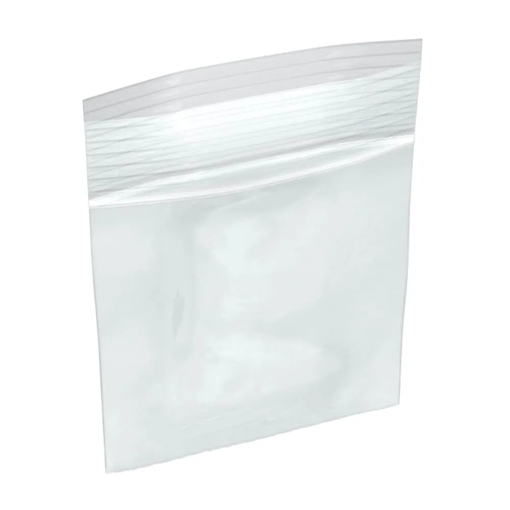 Reclosable Poly Bags - 2" x 2" - 2 Mil - 1,000 / Box - 20,000 / Case