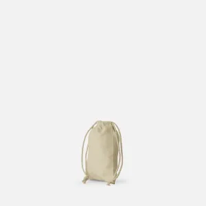 Recycled Cotton Double Drawstring Small 4x6 inches