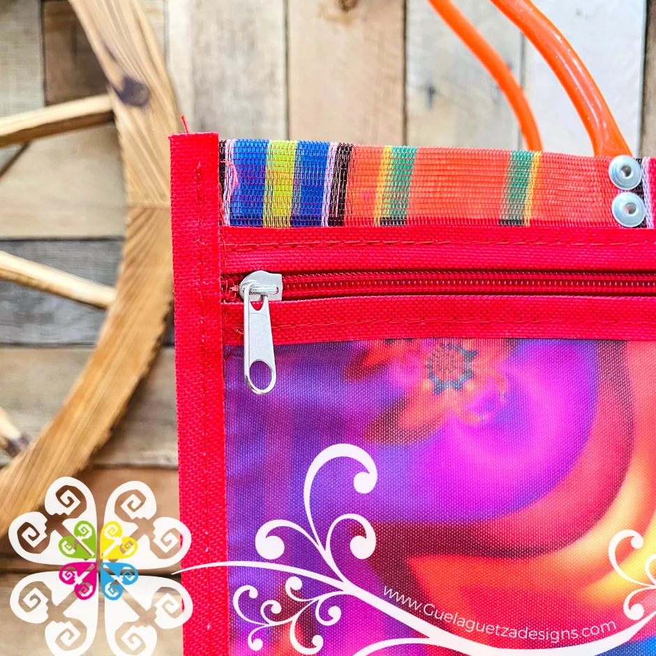 Red Mix Large Frida - Shopping Morral