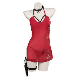 Resident Evil 4 Ada Wong Lingerie For Women Cosplay Costume Outfits Halloween Carnival Suit
