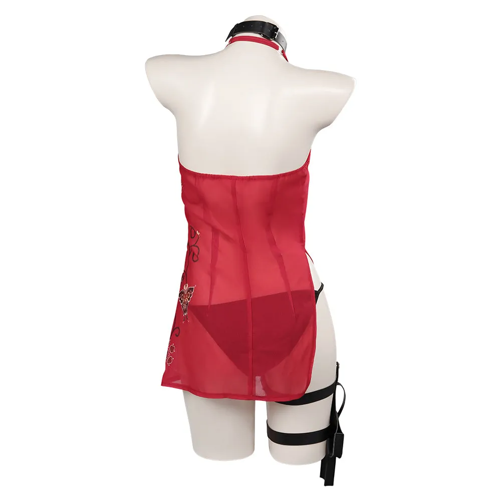 Resident Evil 4 Ada Wong Lingerie For Women Cosplay Costume Outfits Halloween Carnival Suit
