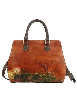 Retro Lotus Casual Bags
