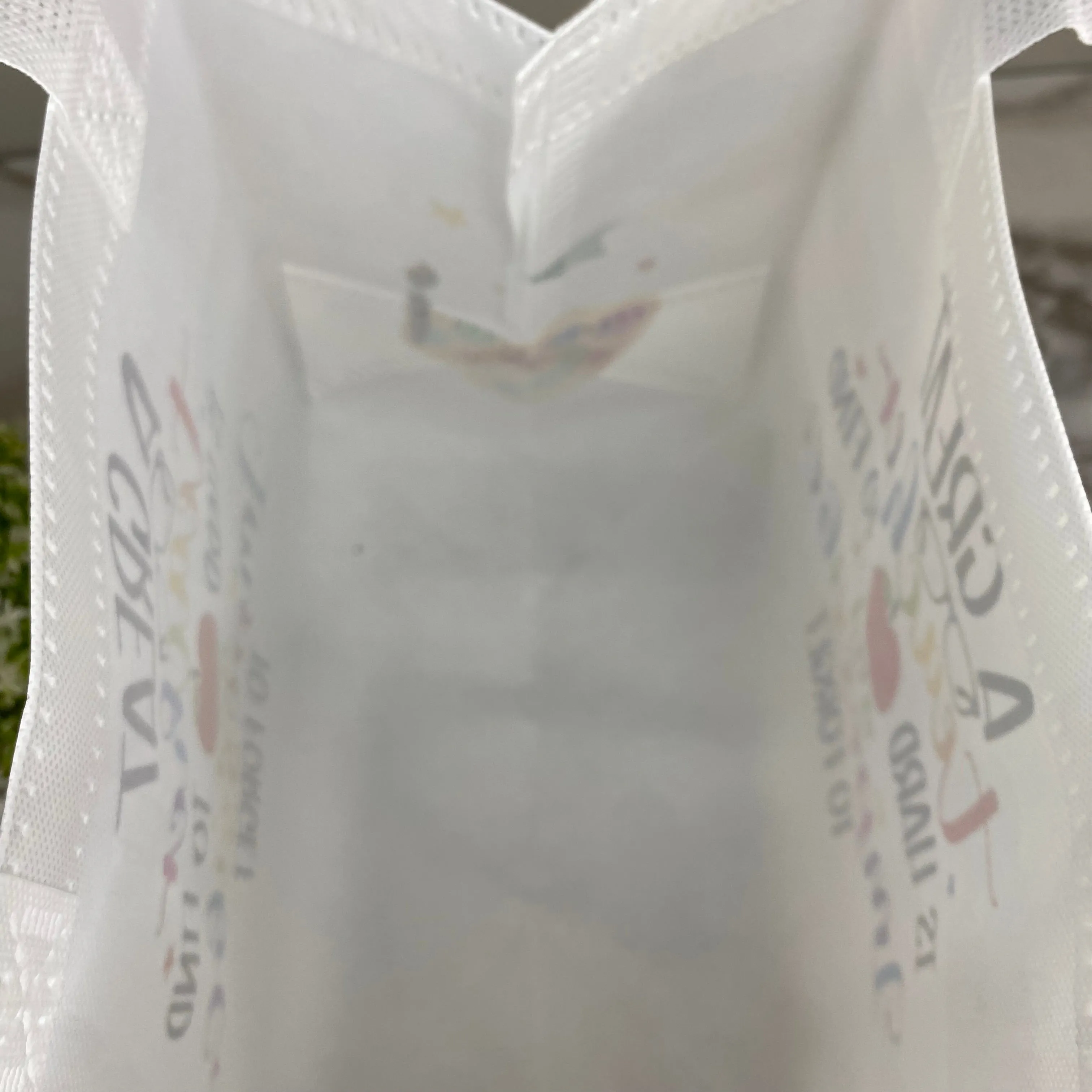 Reusable Tote Bag - Teacher - A Great Teacher on White