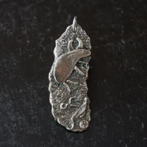 Sacred Buffalo / Dragonfly Pendant