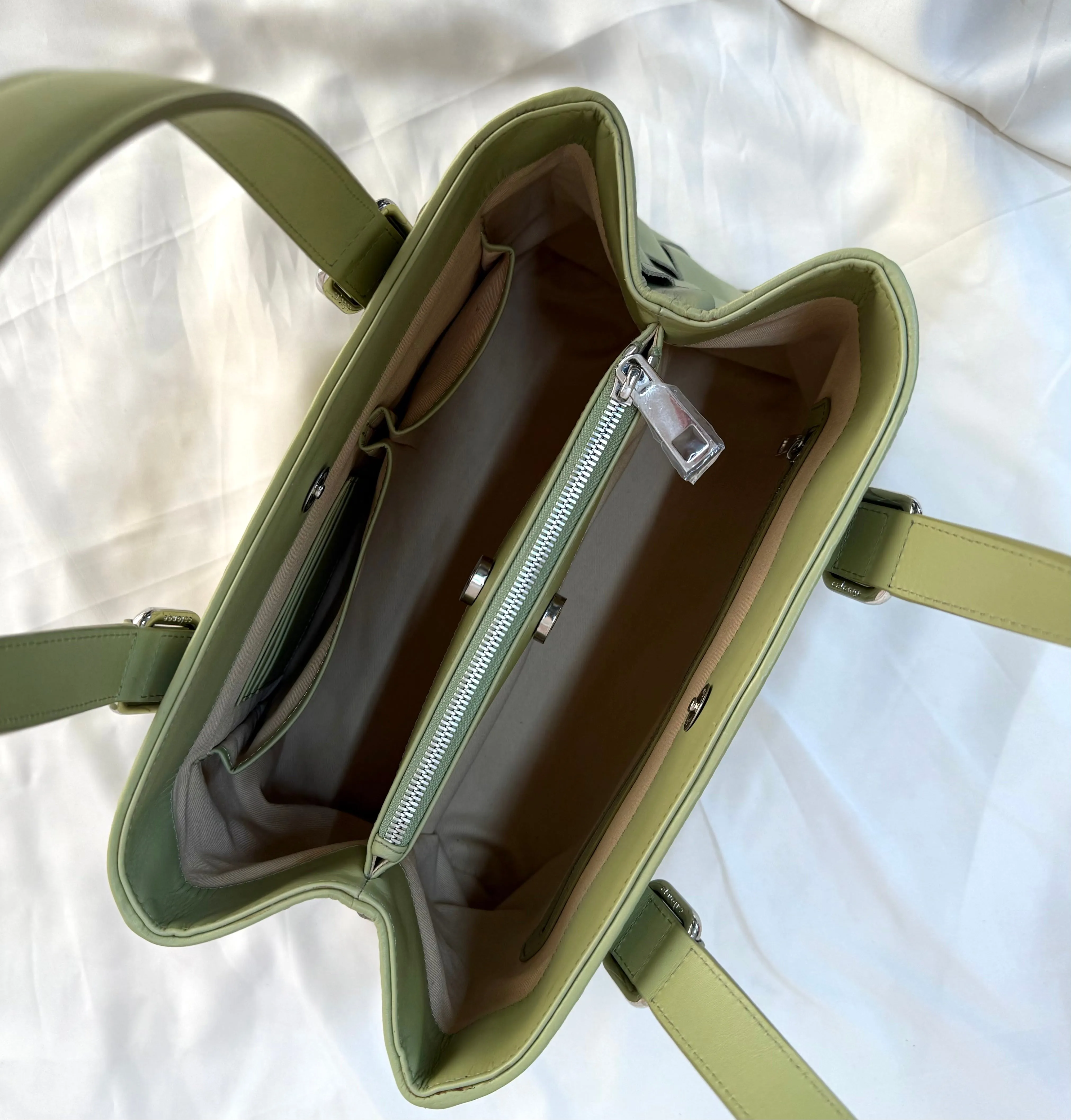 SAM23 - SHOULDER BAG -  PASTEL GREEN