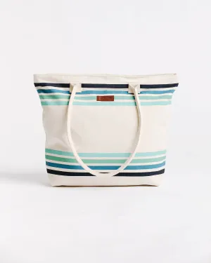 Sand Cloud - Border Classic Stripe Beach Tote w/ Zipper