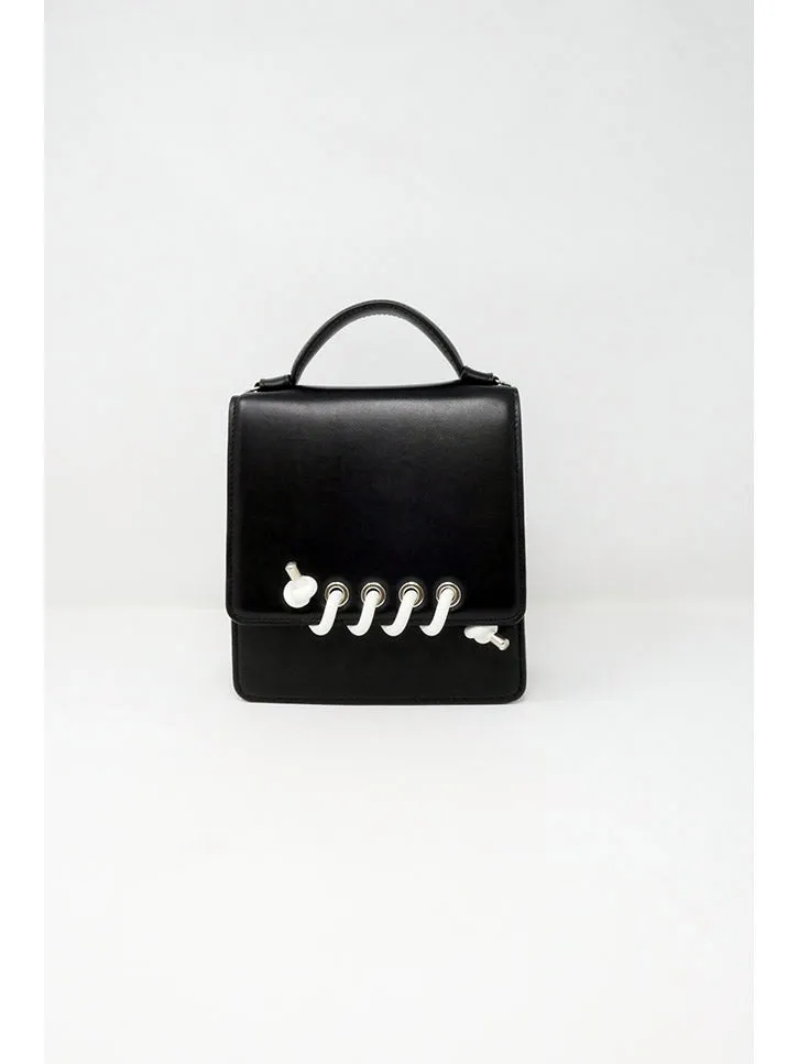 Scotria Power Satchel, Midnight Black