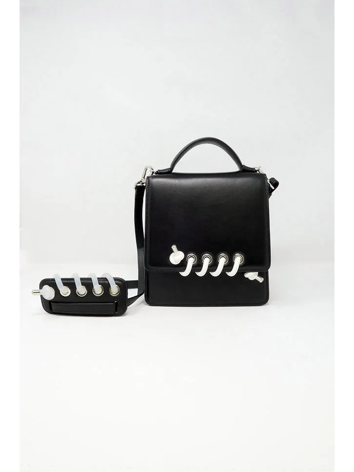 Scotria Power Satchel, Midnight Black