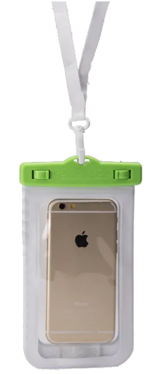 Seawag - Waterproof case for smartphone White & Green