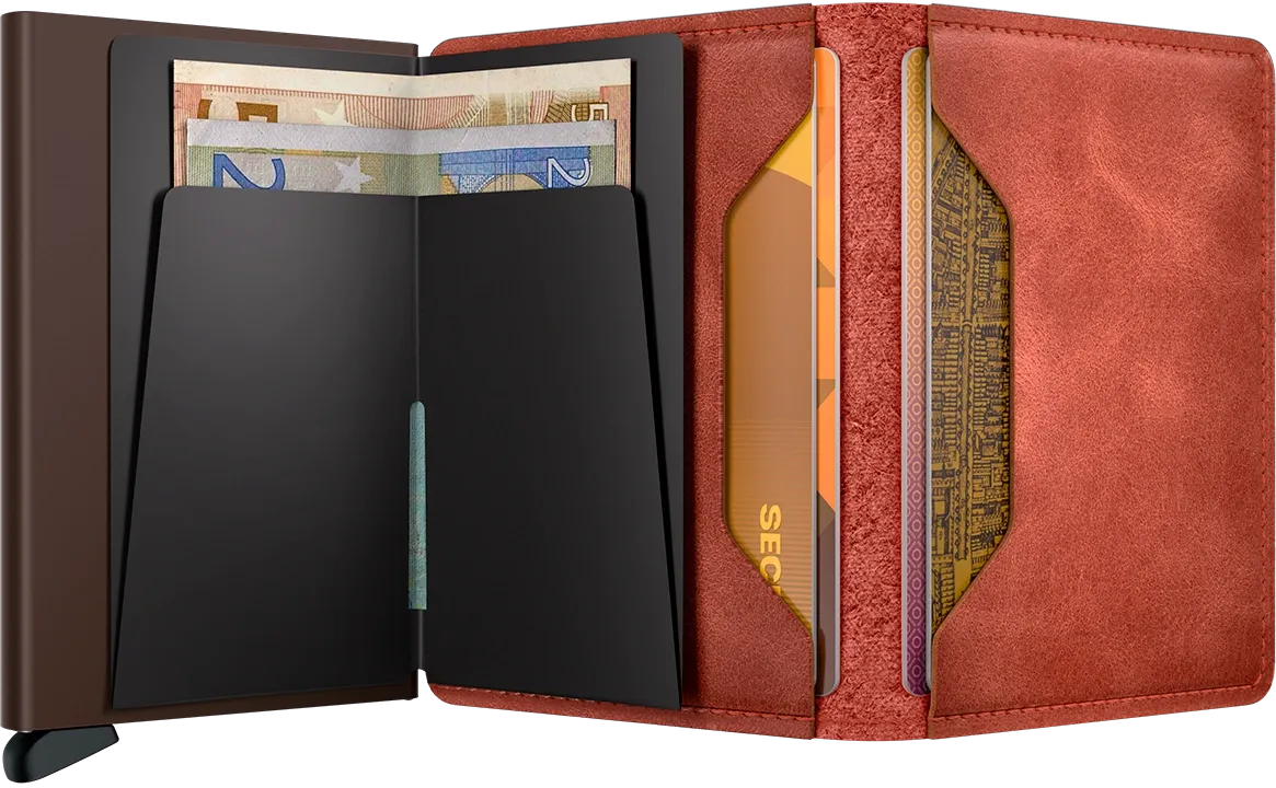 Secrid - RFID Protected Slim Wallet - Vintage - Orange