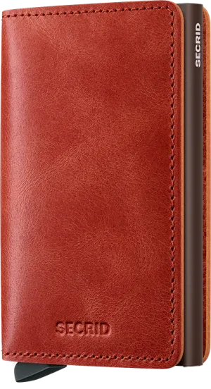 Secrid - RFID Protected Slim Wallet - Vintage - Orange