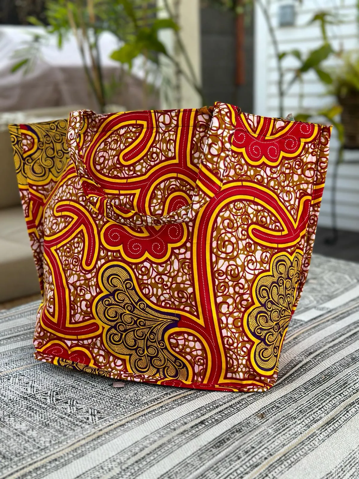 Shopping Bag "Ankaahono Orange"