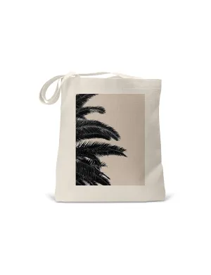 Side Palm Tan Tote, College Student Gift, Mother's Day Gift, Christmas Gift