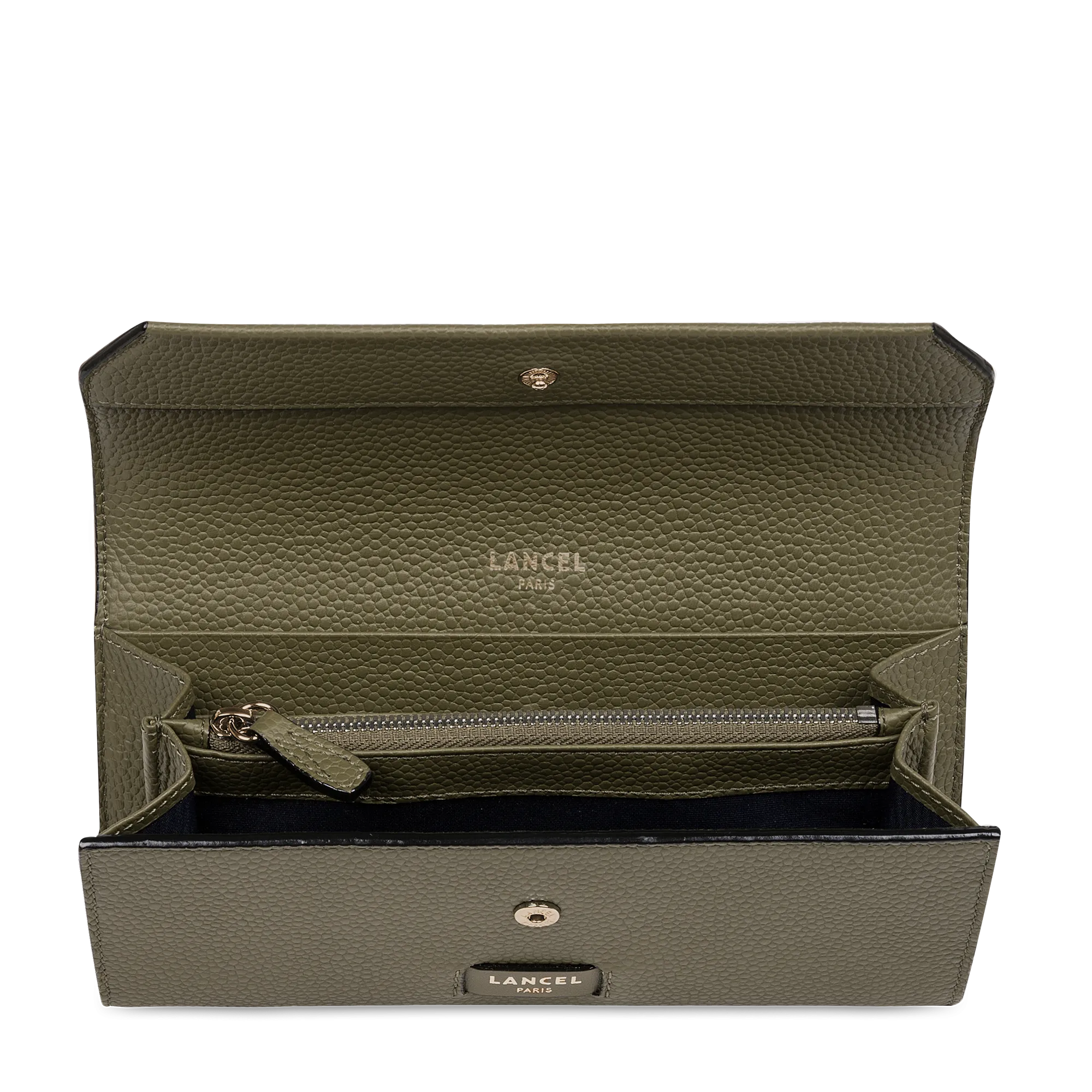 Slim flap wallet